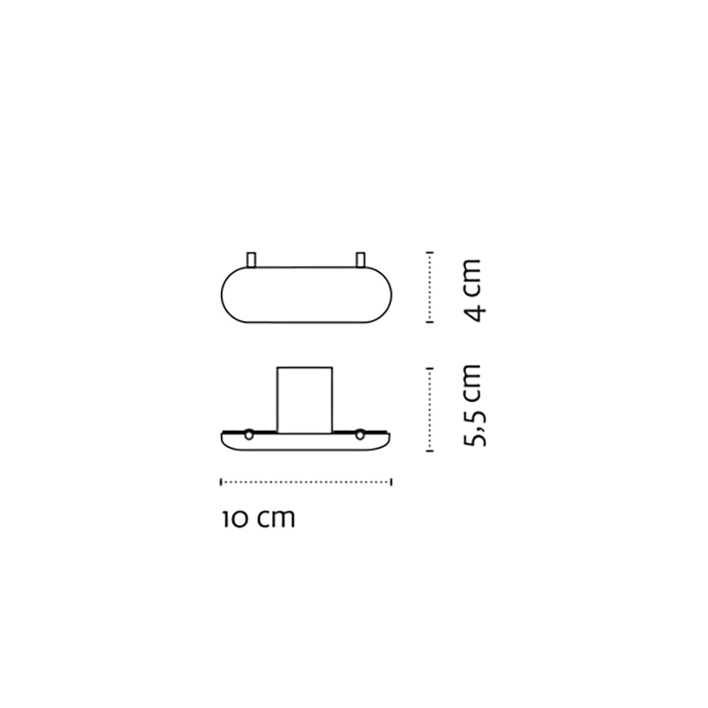 Corona Double Hook — Black Matt