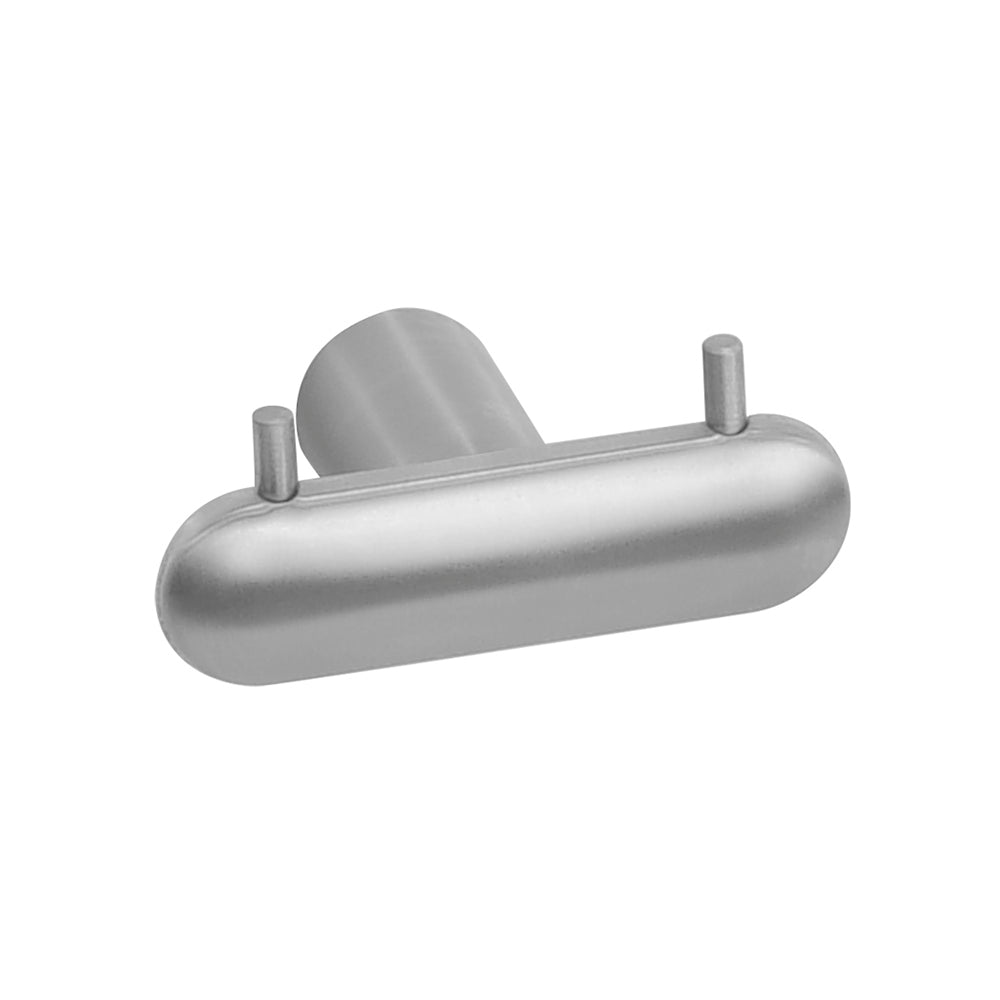 Corona Double Hook — Brushed INOX