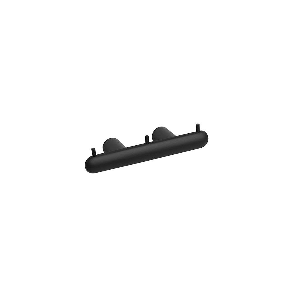 Corona Triple Hook — Black Matt