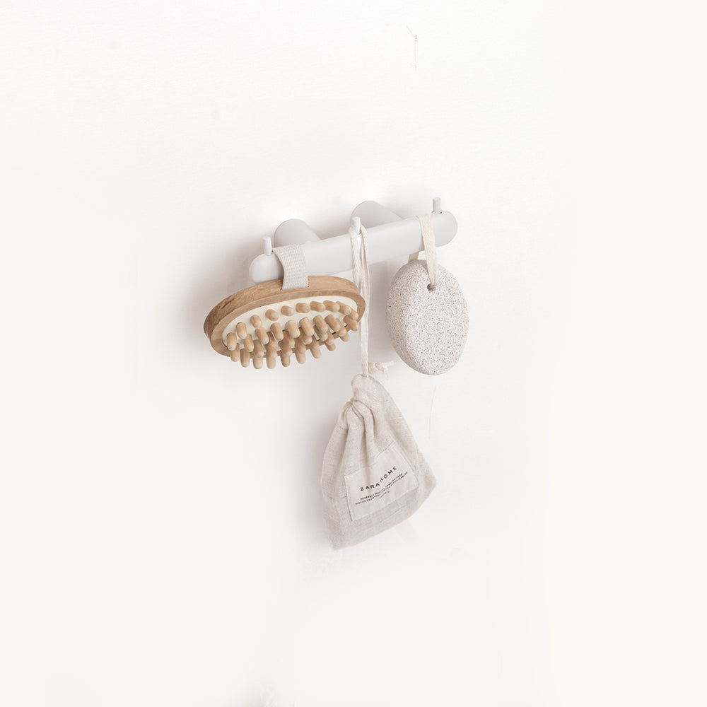 Corona Triple Hook — White Matt