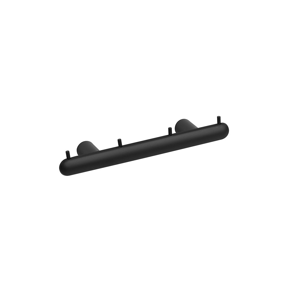 Corona Four Hooks — Black Matt