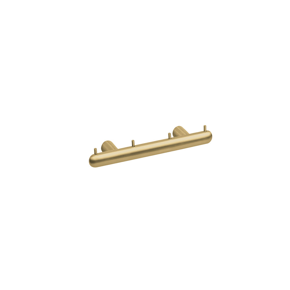 Four Hooks — Brushed Gold