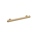 Towel Bar with Two Hooks — Brushed Gold