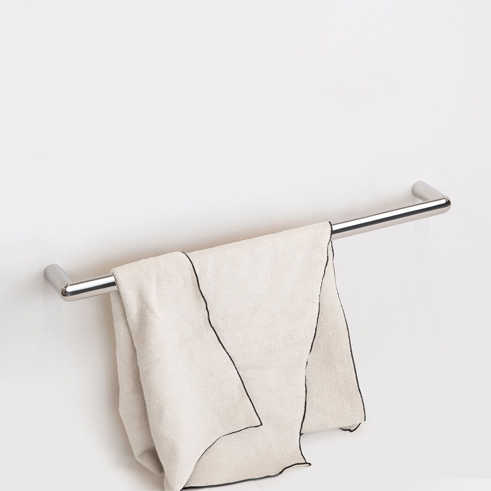 Corona Towel Bar — Polished INOX