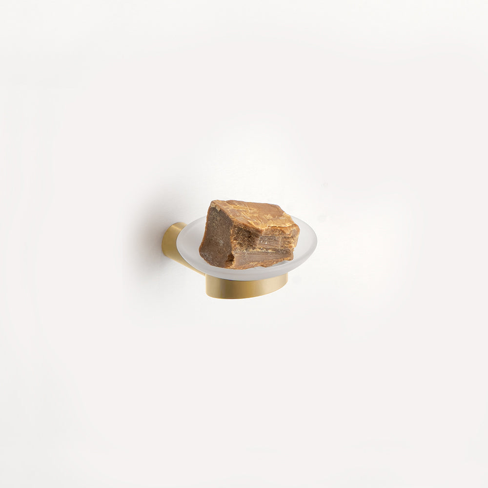 Soap Dish — Brushed Gold