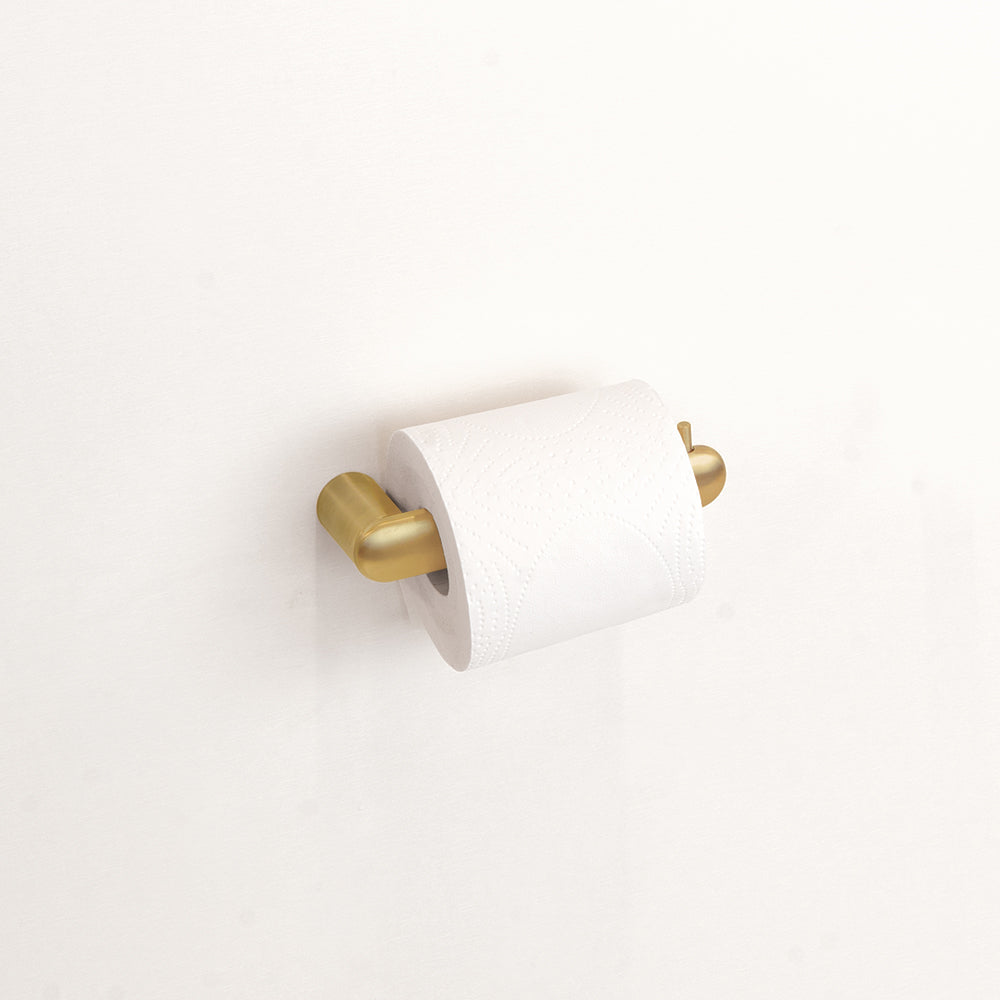 Toilet Paper Holder — Brushed Gold