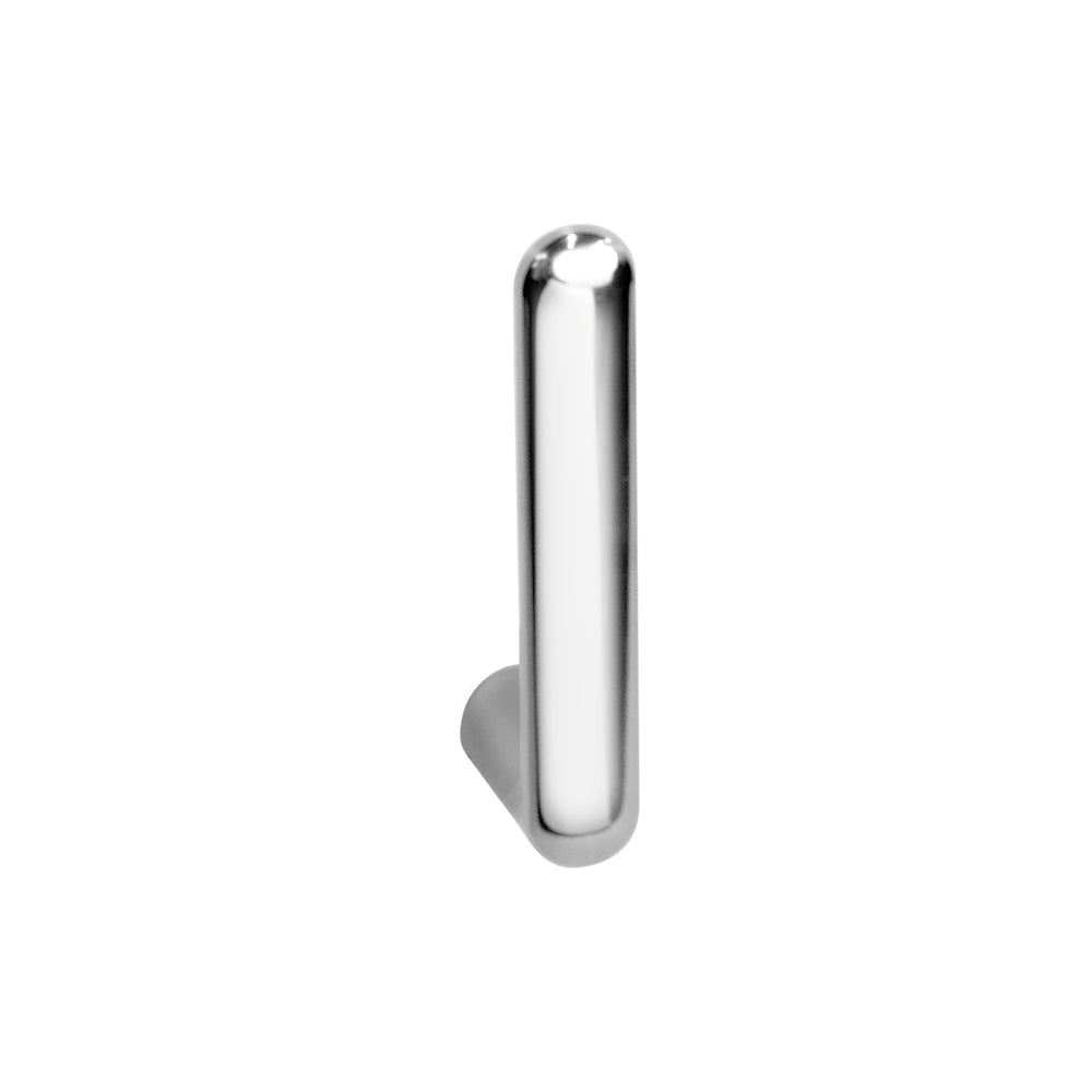 Corona Vertical Toilet Paper Holder — Polished INOX