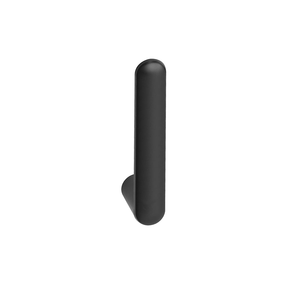 Corona Vertical Toilet Paper Holder — Black Matt