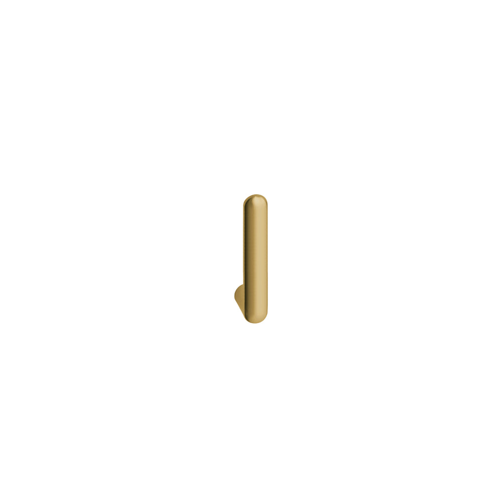 Vertical Toilet Paper Holder — Brushed Gold