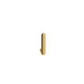 Vertical Toilet Paper Holder — Brushed Gold