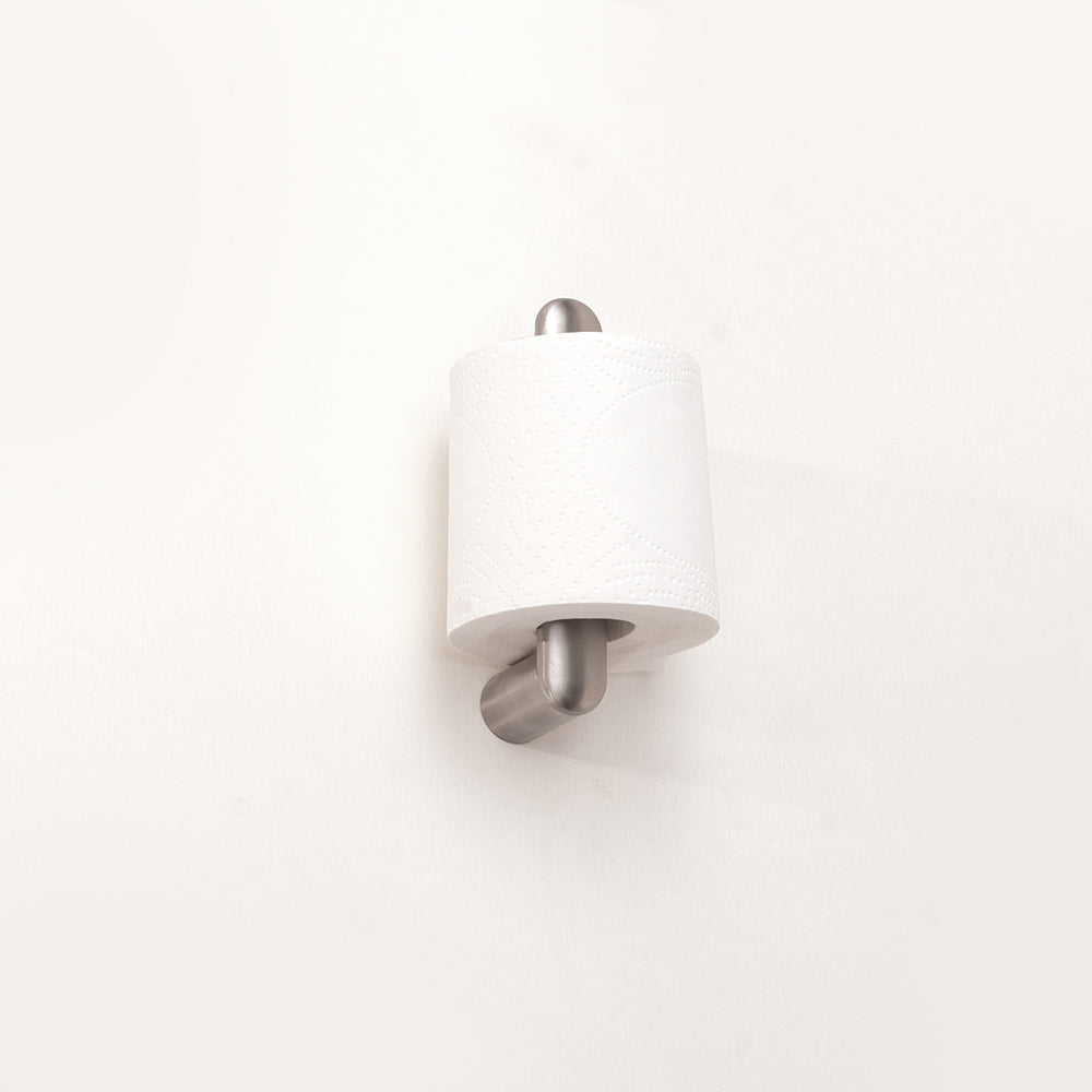 Corona Vertikaler Toilettenpapierhalter – Gebürstetes INOX