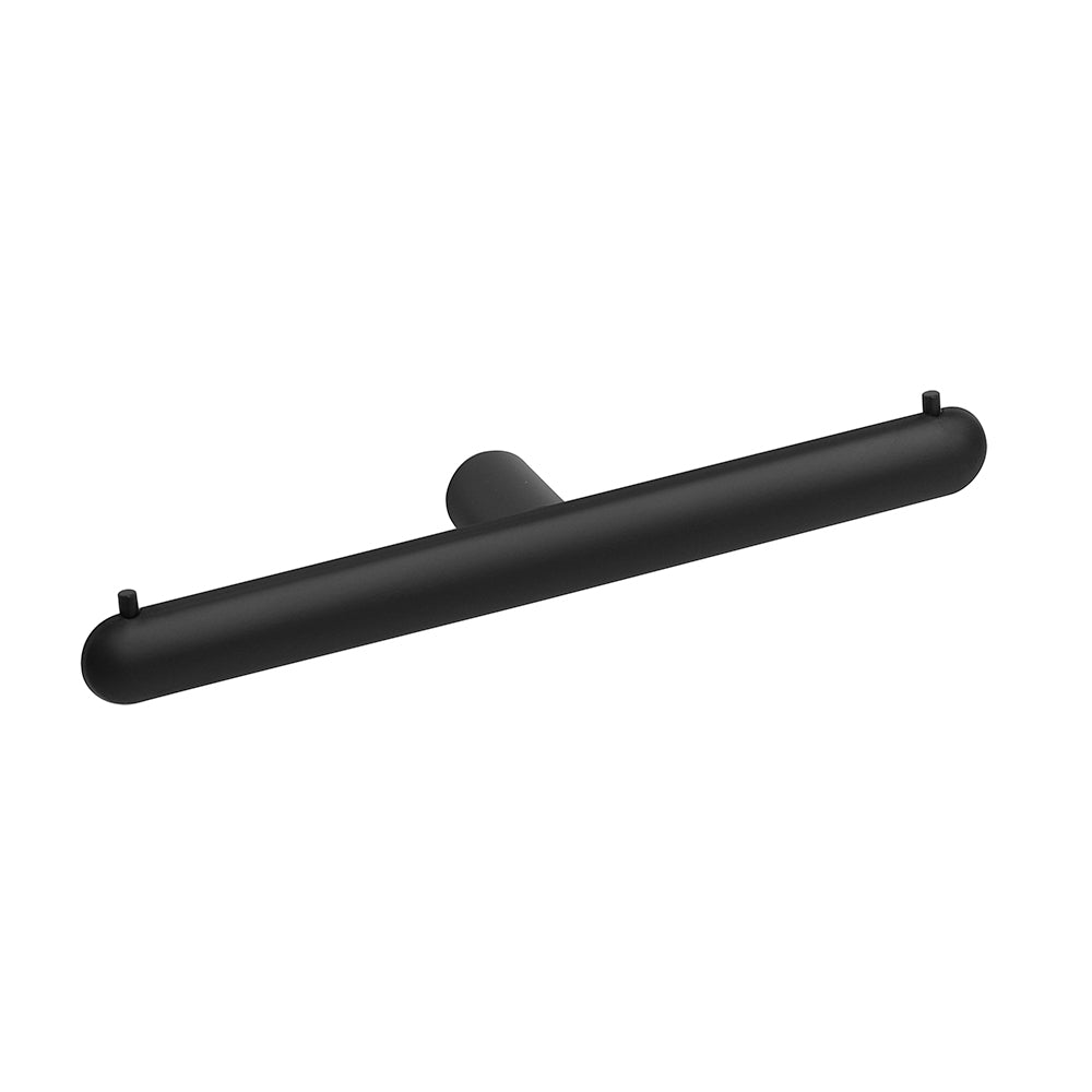 Corona Double Toilet Paper Holder — Black Matt