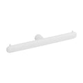 Corona Double Toilet Paper Holder — White Matt
