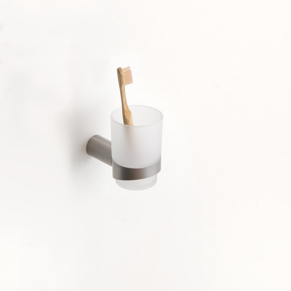 Glass Holder — Brushed INOX